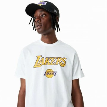 Basketbola T-krekls New Era NBA LA Lakers Balts