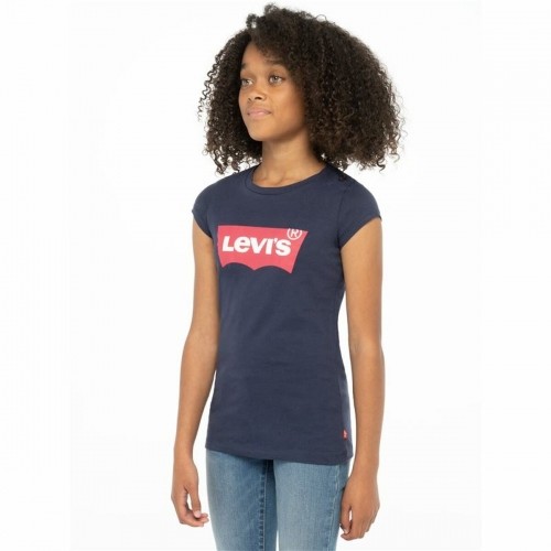 Krekls ar Īsām Piedurknēm Bērniem Levi's Batwing Tumši zils image 1