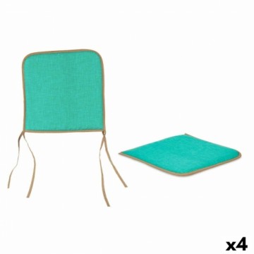 Gift Decor Подушка для стула Зеленый 38 x 2,5 x 38 cm (4 штук)