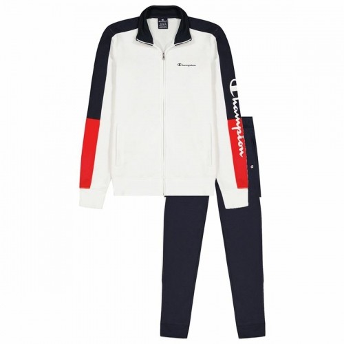 Pieaugušo Sporta Tērps Champion Full Zip Suit Balts Vīriešu image 1