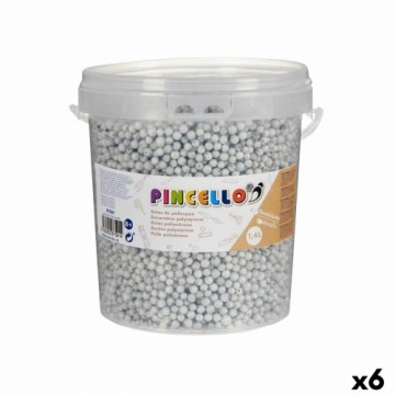Pincello Ремесленный материал шары Серый полистирол (6 штук)