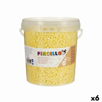 Pincello Materiāli rokdarbiem Bumba Dzeltens polistirols (6 gb.)