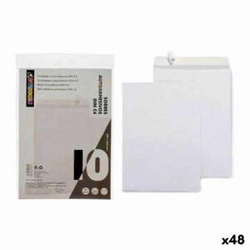 Pincello конверты 229 x 324 mm Белый бумага (48 штук)