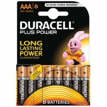 Alkaline baterijas DURACELL LR03 LR03 AAA 1.5V 1,5 V AAA (8 pcs)