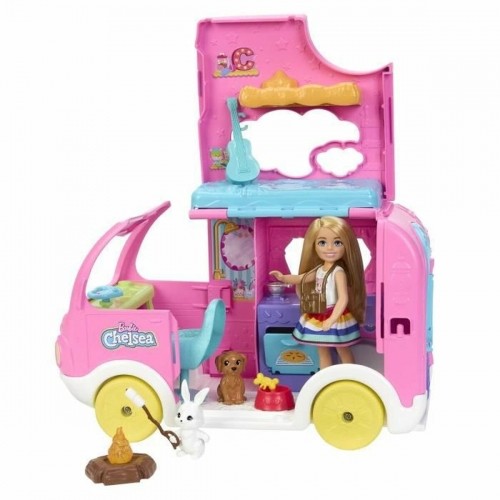 Mazulis lelle Barbie Chelsea motorhome barbie car box image 2