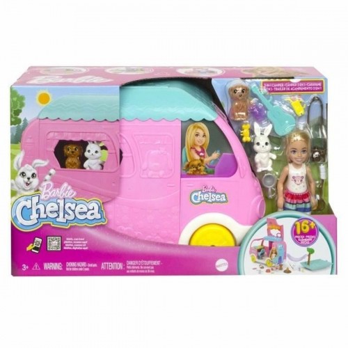 Mazulis lelle Barbie Chelsea motorhome barbie car box image 5