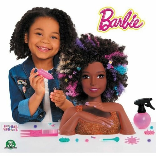 Lelle Frizēšanai Barbie Hair styling head image 1