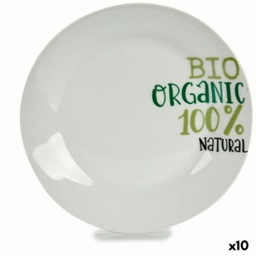 Bigbuy Home Deserta trauks Organic Porcelāns 19 x 2 x 19 cm (10 gb.)