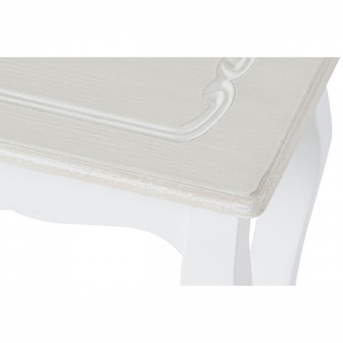 Набор из трех столиков DKD Home Decor Белый Светло-коричневый Деревянный MDF 53 x 35 x 47 cm image 2