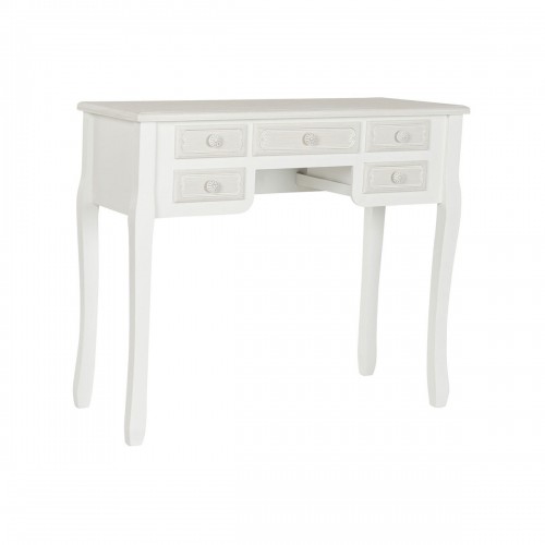 Письменный стол DKD Home Decor Белый Деревянный Деревянный MDF 90 x 40 x 78 cm image 1