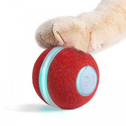 Cheerble M1 Interactive Cat Ball (red) image 2