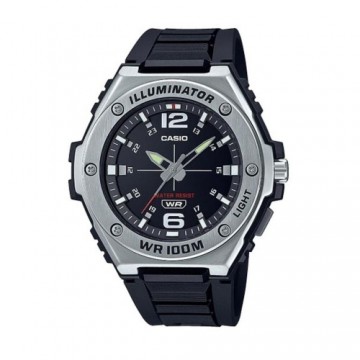 Мужские часы Casio MWA-100H-1AVEF Чёрный Серебристый