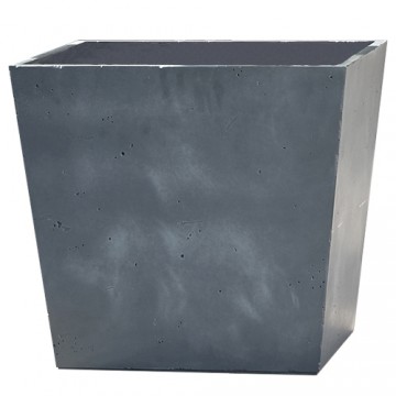 Keter Puķu pods Beton Conic Square tumši pelēks