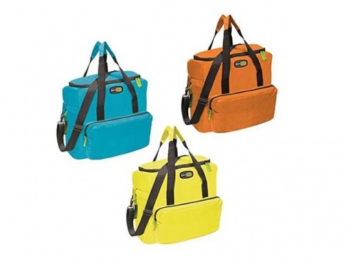 Gio`style Termiskā soma Vela+ XL asorti, gaiši zila/dzeltena/oranža image 1