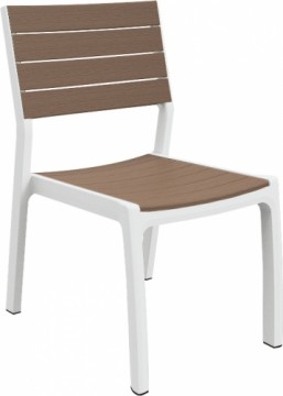 Keter Dārza krēsls Harmony balts/bēšs