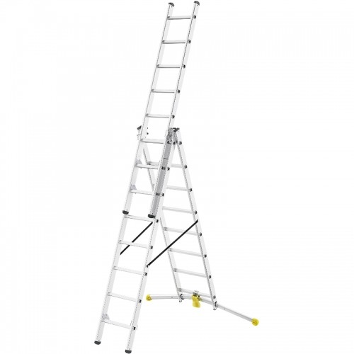Hailo Kāpnes kombinējamās HobbyLOT / alumīnija / 2x8+1x9 pakāpieni image 1