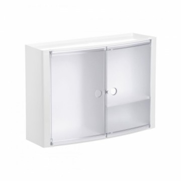 Tatay Горизонтальный  шкафчик  для ванной комнаты белый / застекленная