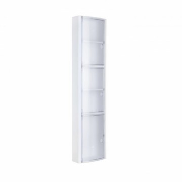 Tatay Вертикальный шкафчик для ванной белый / застекленный