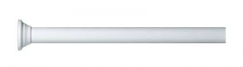 Spirella Карниз для душевых штор Decor-Universal алюминиевая белая image 1