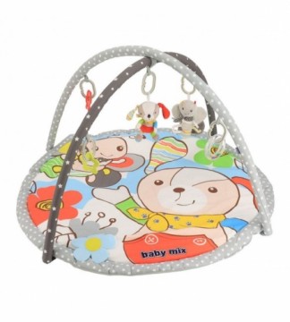 Baby Mix Attīstošais paklājiņš DOG&BUTTERFLY BabyMix 47352 [Akcija]