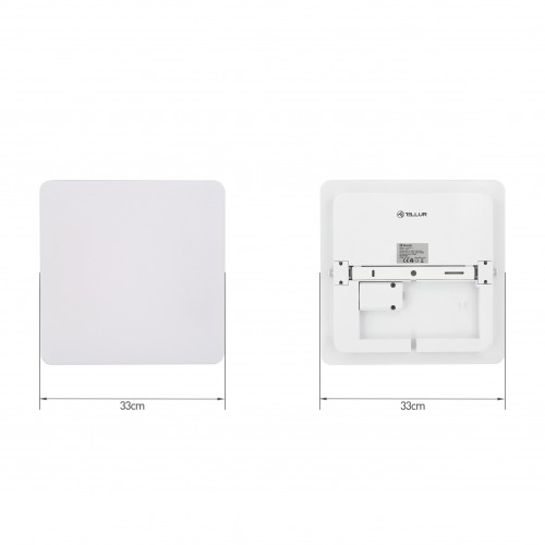 Tellur Smart WiFi Ceiling Light, RGB 24W, Square, White image 5