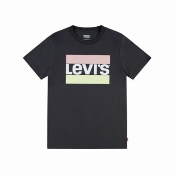t-krekls Levi's Sportswear Logo Dark Shadow  Melns