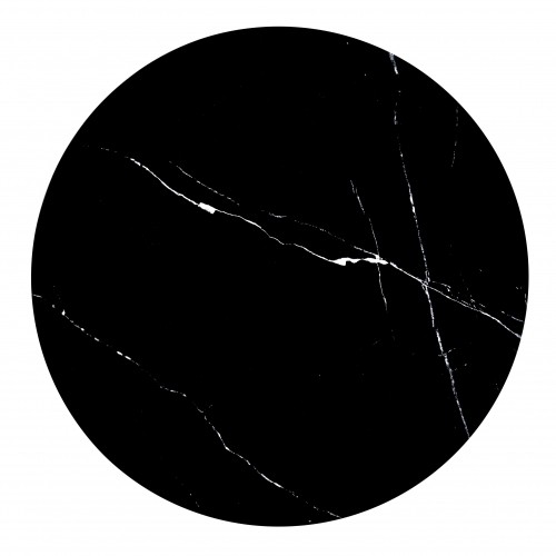 Halmar TRIBECA coffee table, black marble / gold image 2