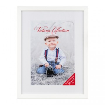 Victoria Collection Natura photo frame 30x40, white (VI2539)