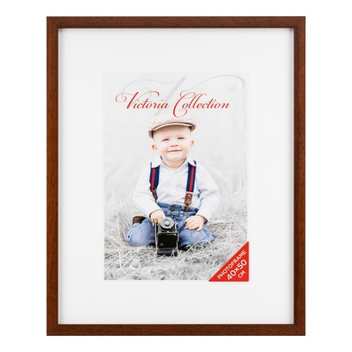 Victoria Collection Cubo photo frame 40x50, brown (VF2277) image 1