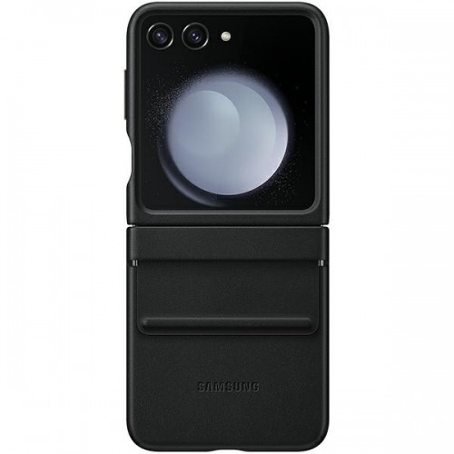 Etui Samsung EF-VF731PBEGWW Z Flip5 czarny|black Flap ECO-Leather Case image 1