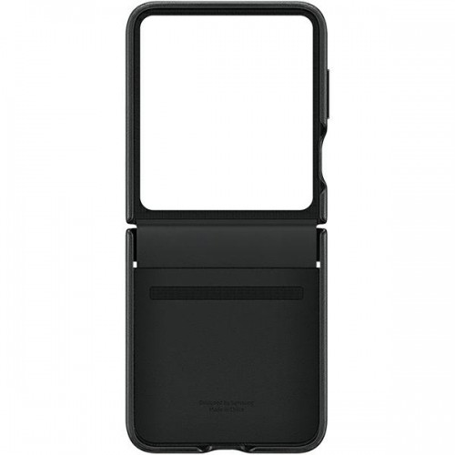 Etui Samsung EF-VF731PBEGWW Z Flip5 czarny|black Flap ECO-Leather Case image 4