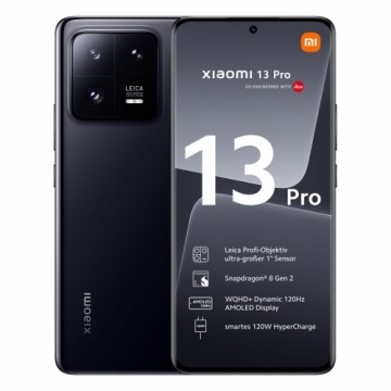 Xiaomi 13 Pro 5G 12+256GB Ceramic Black 17,09cm (6,73") AMOLED Display, Android 13, 50MP Triple-Kamera