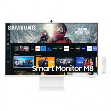 Samsung Smart Monitor  LS32CM801UUXDU 32 ", VA, 4K, 3840 x 2160, 16:9, 4 ms, 400 cd/m², White, HDMI ports quantity 1, 60 Hz