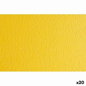 Картонная бумага Sadipal LR 220 Жёлтый текстурированная 50 x 70 cm (20 штук)