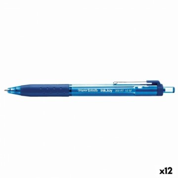 Pildspalva Paper Mate INKJOY 300RT Zils 1 mm (12 gb.)