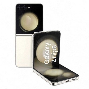 Samsung Galaxy Z Flip5 512GB Cream 17cm (6,7") OLED Display, Android 13, Dual-Kamera, Faltbar