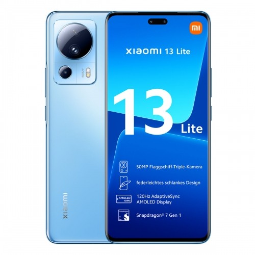 Xiaomi 13 Lite 5G 8+128GB Lite Blue 16,64cm (6,55") AMOLED Display, Android 12, 50MP Triple-Kamera image 1