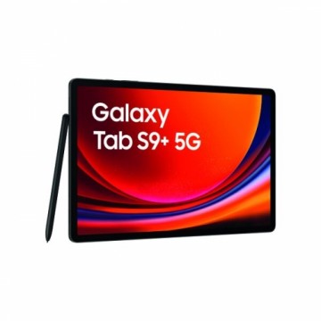 Samsung X816N Galaxy Tab S9+ 5G 256 GB (Grau) 12,4" WQXGA+ Display / Octa-Cora / 12GB RAM / 256GB Speicher / Android 13.0