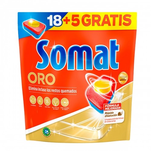 Trauku mazgājamās mašīnās tabletes Somat Oro image 1