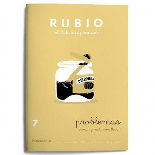 Тетрадь по математике Rubio Nº 7 A5 испанский 20 Листья (10 штук) image 2