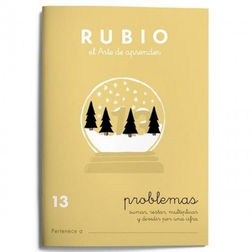Matemātikas piezīmju grāmatiņa Rubio Nº 13 A5 Spāņu 20 Loksnes (10 gb.) image 2