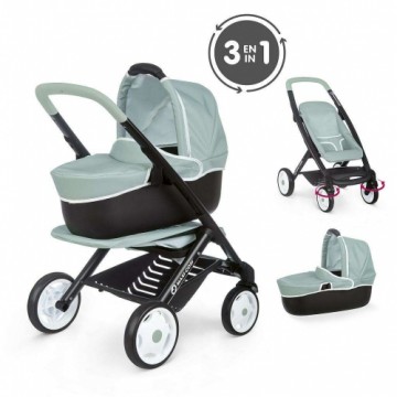 Smoby Doll Pram Maxi Cosi Quinny 3in1 Art. 253120S Leļļu  rati 3 vienā