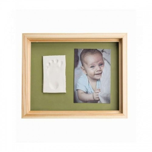 Baby Art Pure Frame Wooden  Art.3601092030 Dāvanu komplekts mazuļa pēdiņu/rociņu nospieduma izveidošanai image 1