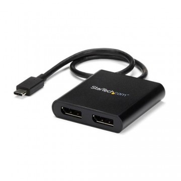 Адаптер USB C—DisplayPort Startech MSTCDP122DP Чёрный