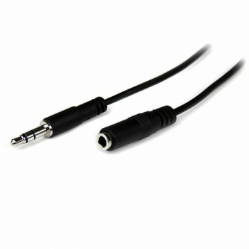 Удлинительный кабель Jack (3,5 мм) Startech MU1MMFS              Чёрный 1 m