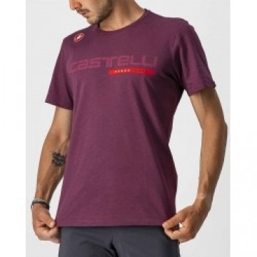 Castelli Krekls T-SHIRT S/S M Barbaresco Red