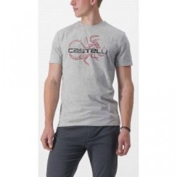 Castelli Krekls FINALE TEE T-Shirt S Gray