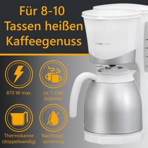Thermo coffeee machine Clatronic KA3327W image 2