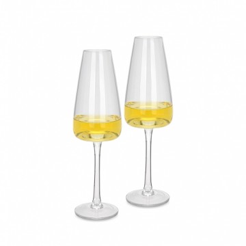 Fissman Набор из 2 бокалов для шампанского 230 мл (стекло)