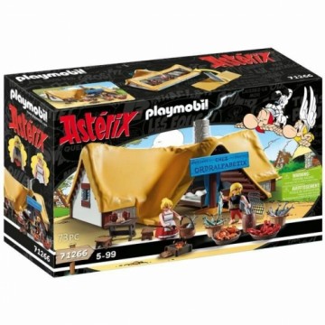 Playset Playmobil Astérix: Ordralfabetix Hut 71266 73 Предметы